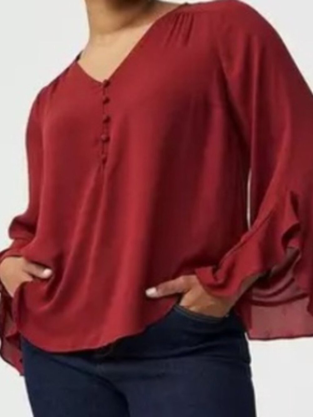 Torrid NEW Torrid Harper Georgette Blouse